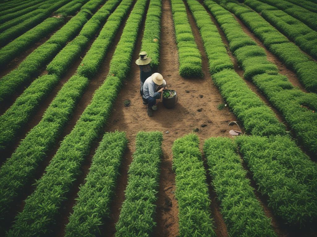 agriculture, innovation, community, tea gardens, technology